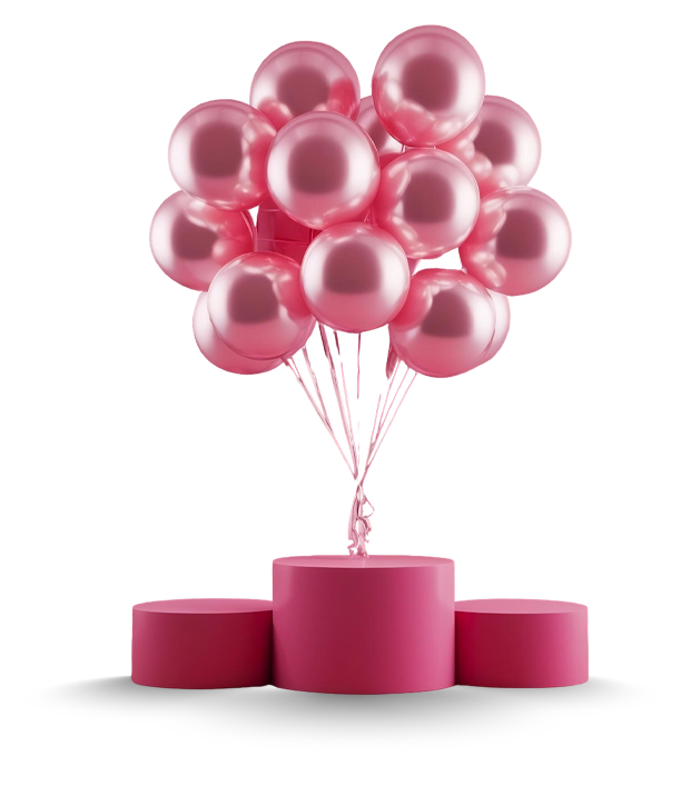 Pink Ballons