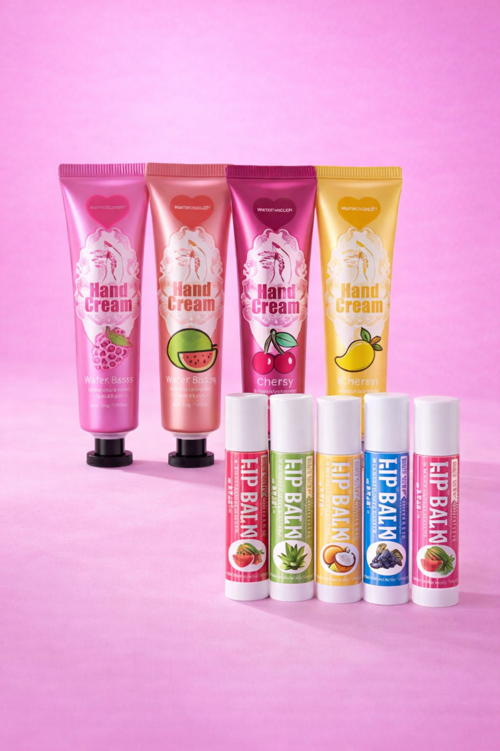 Hand Cream and Lip Balm