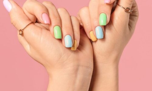 White-and-Pink-Simple-Photo-Nail